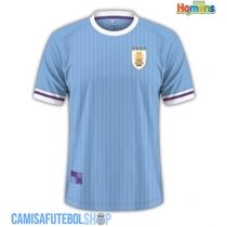 Camisa de time de futebol Uruguai Replicas 1º Equipamento Copa America 2024 Manga Curta